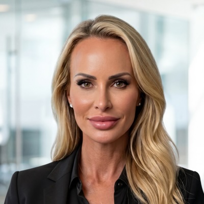 Denisa Tova, host of Beyond the Bar Podcast